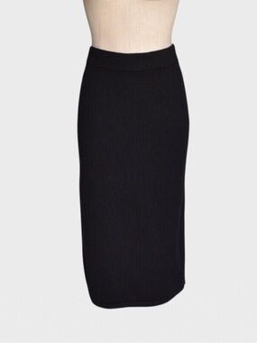 Stretch Knit Pencil Skirt